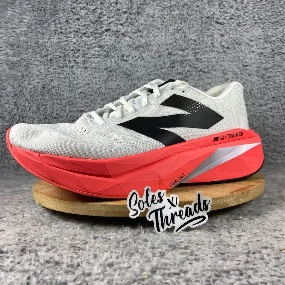 New Balance FuelCell SuperComp Trainer v3 Size 11 Men Urgent Red Sea Salt MRCXY4